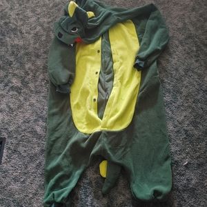 Dinosaur/ Alligator onsie